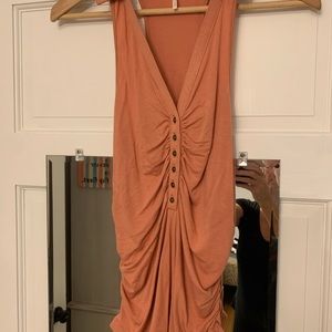 EUC. Free People Ruched Tank